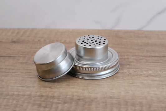 Mason Jar Strainer Lid